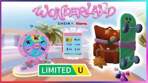 [UGC LIMITED] Roblox Wonderland Script - Tokens Farm