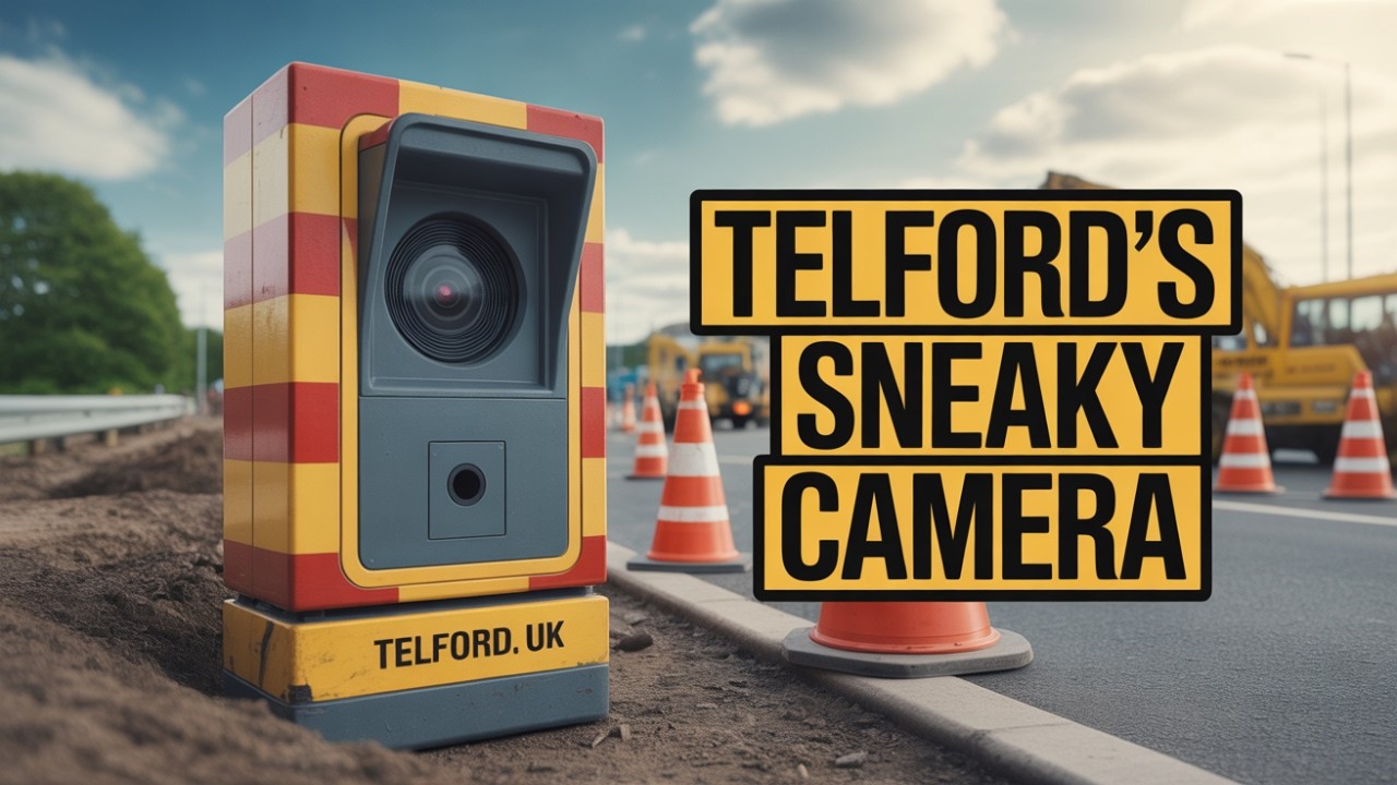 TELFORD speed cameras have gone full stealth mode