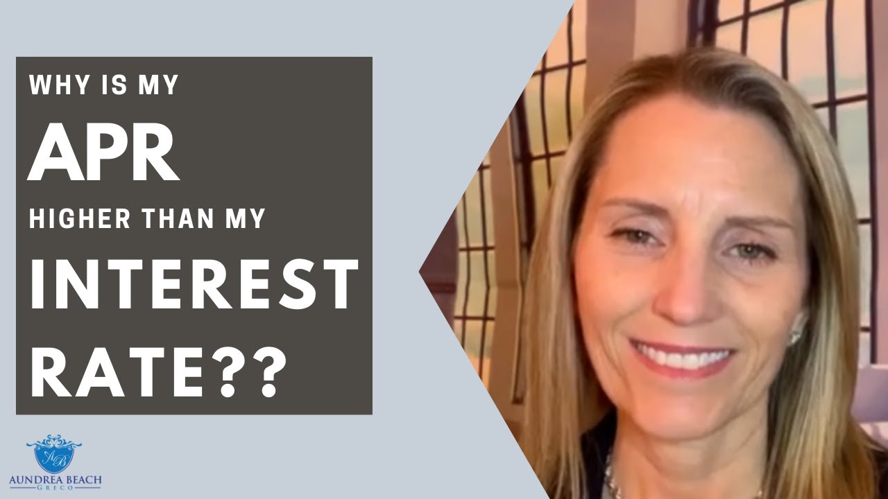 The Difference Between Apr And Interest Rate Youtube