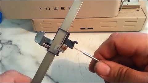 Smith Corona Vintage Typewriter Margin Rack Alignment Stop Adjustment