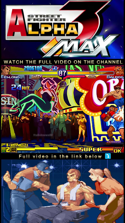 Fei Long is BRUTAL in Street Fighter Alpha 3 Max!