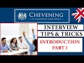 Chevening scholarship interview complete crash course  step by step guide for chevening interview