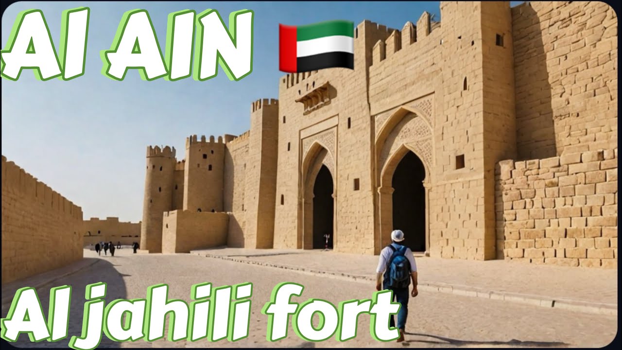 AL AIN AL JAHILI FORT || WALKING TOUR ||ABU DHABI 4K 