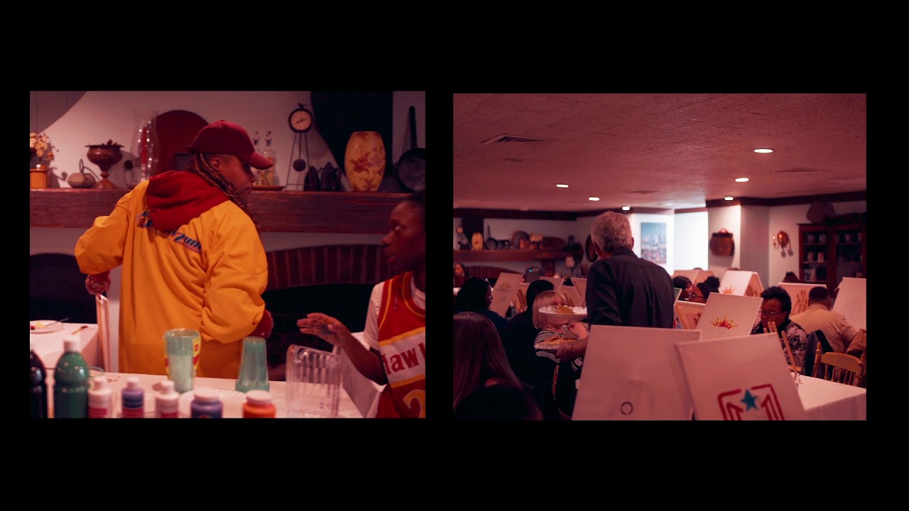 "OLD ATLANTA Vs. NEW ATLANTA" Sip & Paint at PittyPat's Porch Restaurant