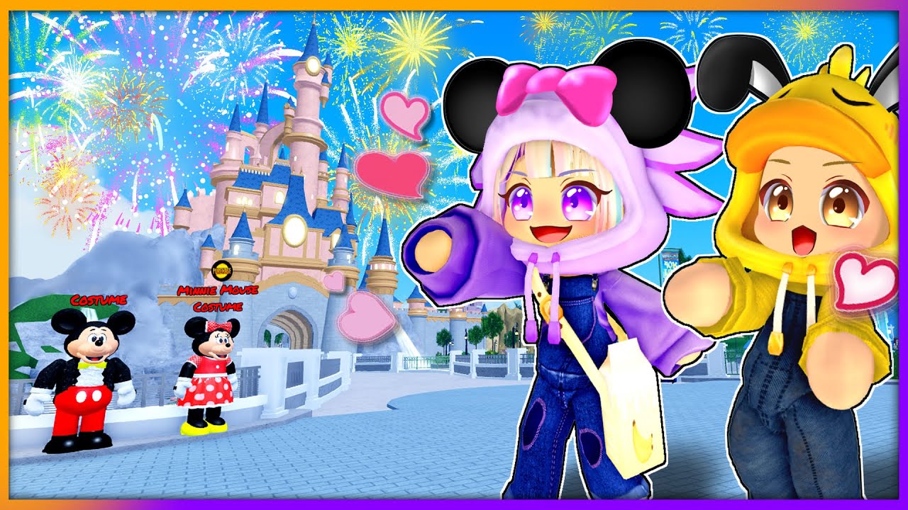 仲が悪い２人がラブラブ夢の国デート！？💕🕍【ROBLOX】