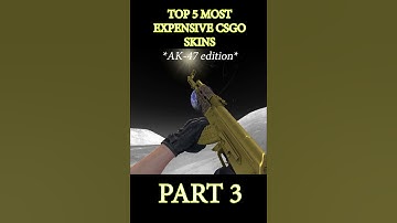 TOP 5 CSGO MOST EXPENSIVE AK-47 SKINS *part 3* #shorts #csgo #counterstrike #short #ak47