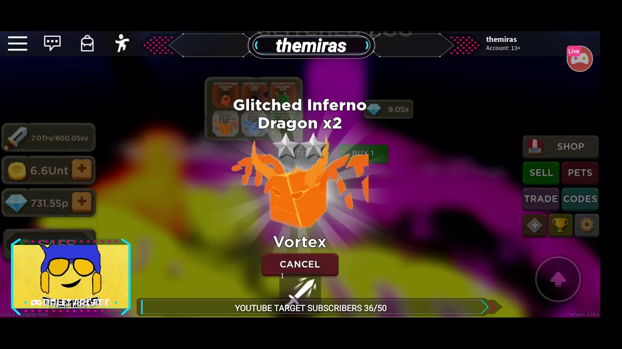 Live• Free Pets!:Blade Throwing Simulator