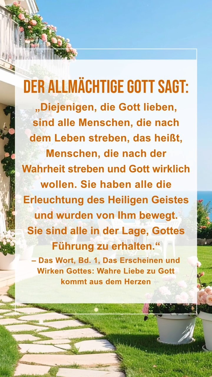 Komm zur Ruhe vor Gott, lies Seine Worte