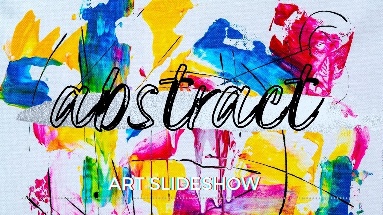 ABSTRACT WALL ART | TV art slideshow