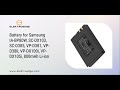 Battery for Samsung IA-BP80W, SC-DX103, SC-D385, VP-D381, VP-D38li, VP-DX100i, 800mAh Li-ion