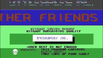 BYTERAPERS INC 1987 FIRST OFFICIAL DEMO (C64)