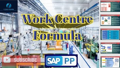 Day 39 - formula in Work Centre| Work Centre FORMULA 