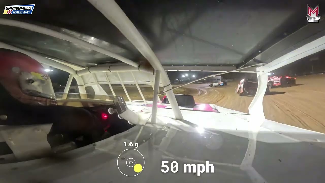 #34 Braxton Rupp - Midwest Mod - 11-14-2025 Springfield Raceway - In Car Camera