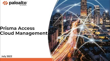 Cloud Managed Prisma Access - New Features