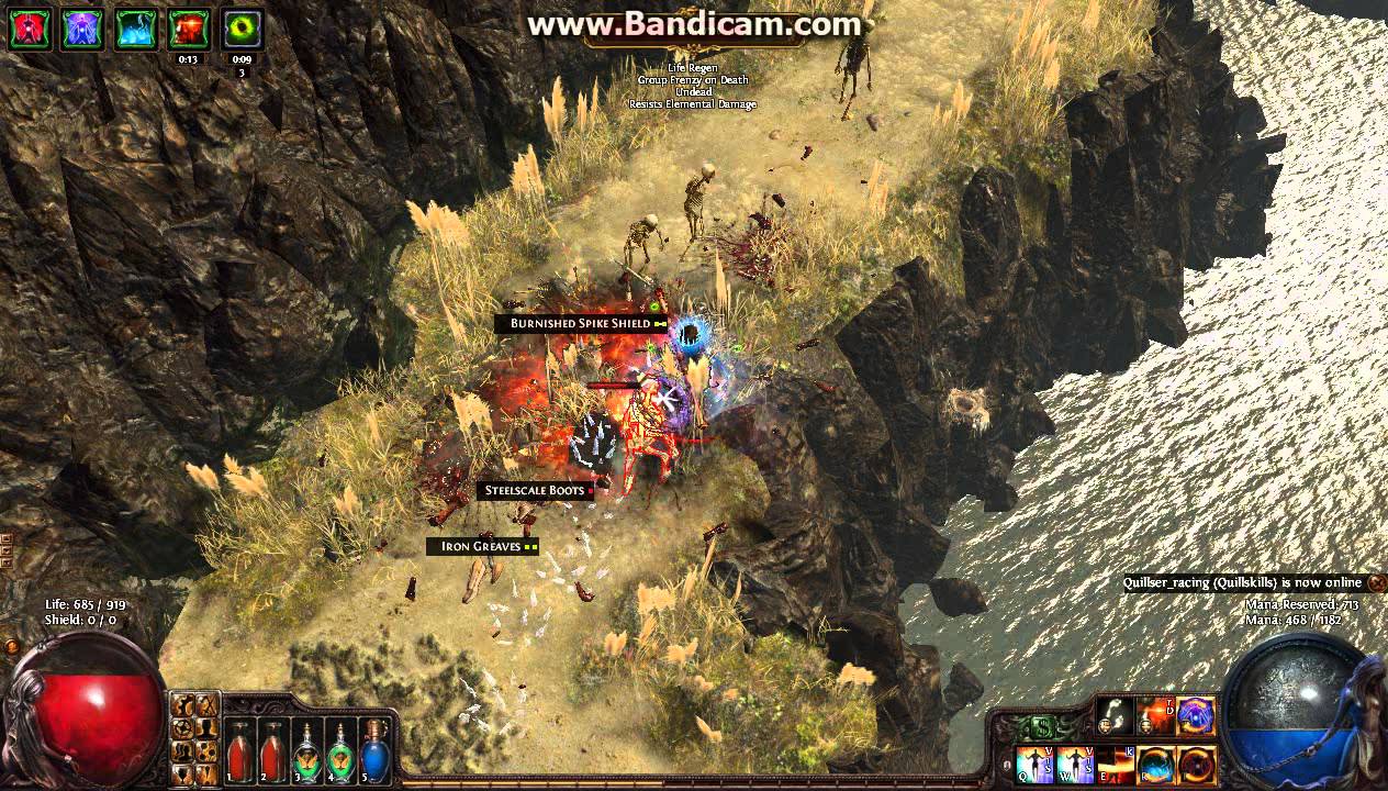 Path of Exile 100 cold to fire discharger YouTube