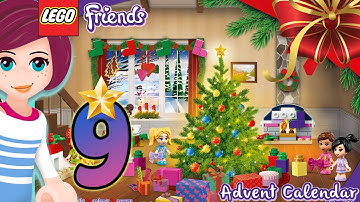 Opening door 9, this is going fine (and is full of bad rhyme) - Lego Friends advent calendar 2021