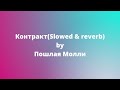 Пошлая Молли Контракт Slowed Reverb Пошлая Молли Контракт Slowed Reverb