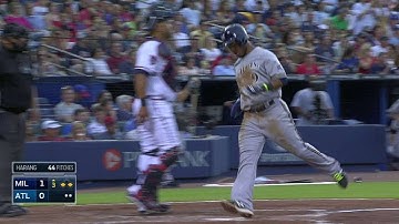 MIL@ATL: Lucroy drives in his second run of the game