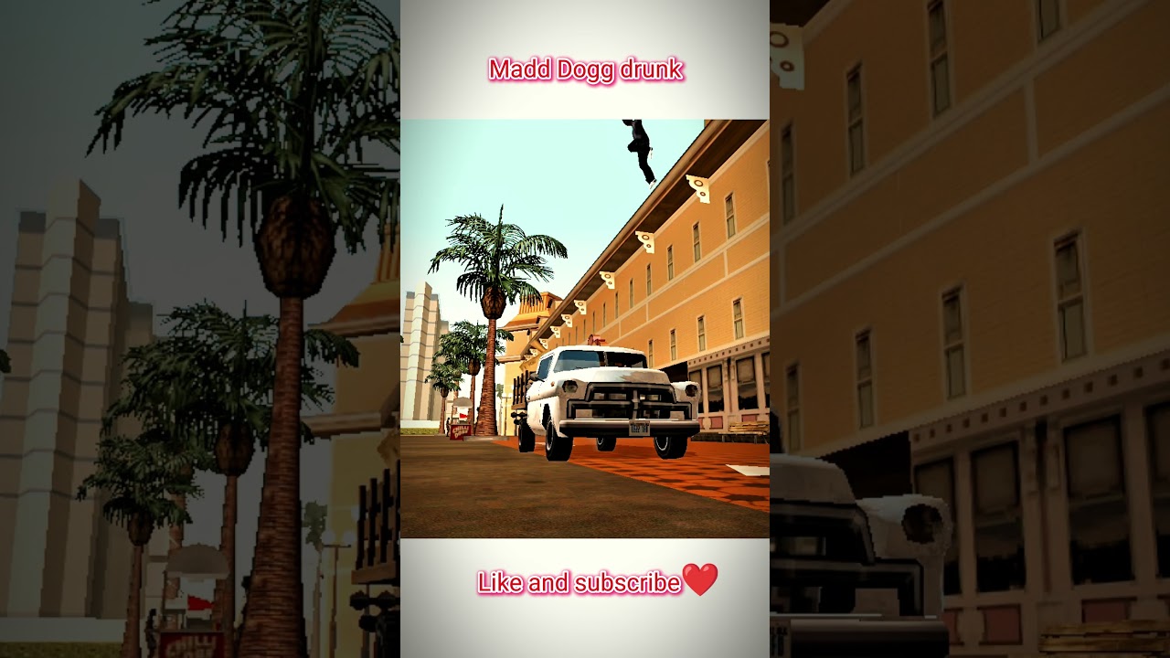 Madd Dogg Drunk #gta #gta5 #gtasanandreas #trending #gaming #pcgaming #shorts #viral #pc