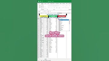 Deze hack voor voorraadbeheer verandert het spel #excel #excel #exceltips #exceltutorial
