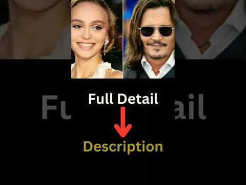 Lily Rose Depp Expresses Joy For FatherJohnny Depp 2023 Johnnydepp Shorts Lilyrosedepp