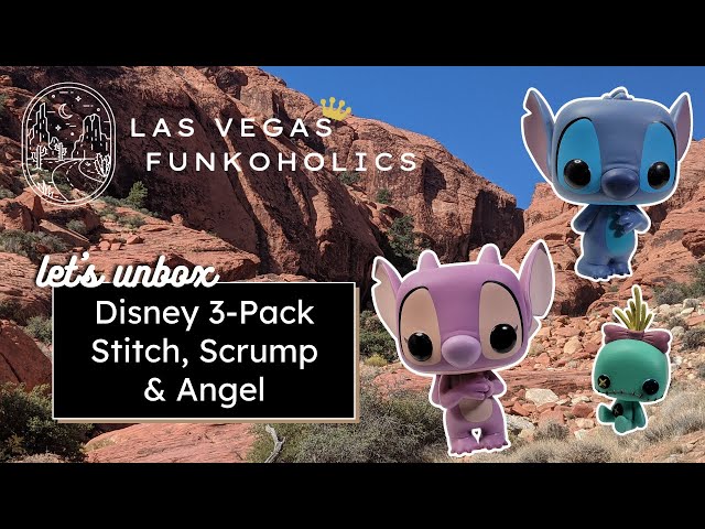 Let's Unbox: Funko Pop! Disney 3-Pack: Stitch, Scrump & Angel