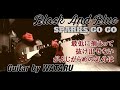 Black And Blue (SPARKS GO GO)Guitar by WATARU