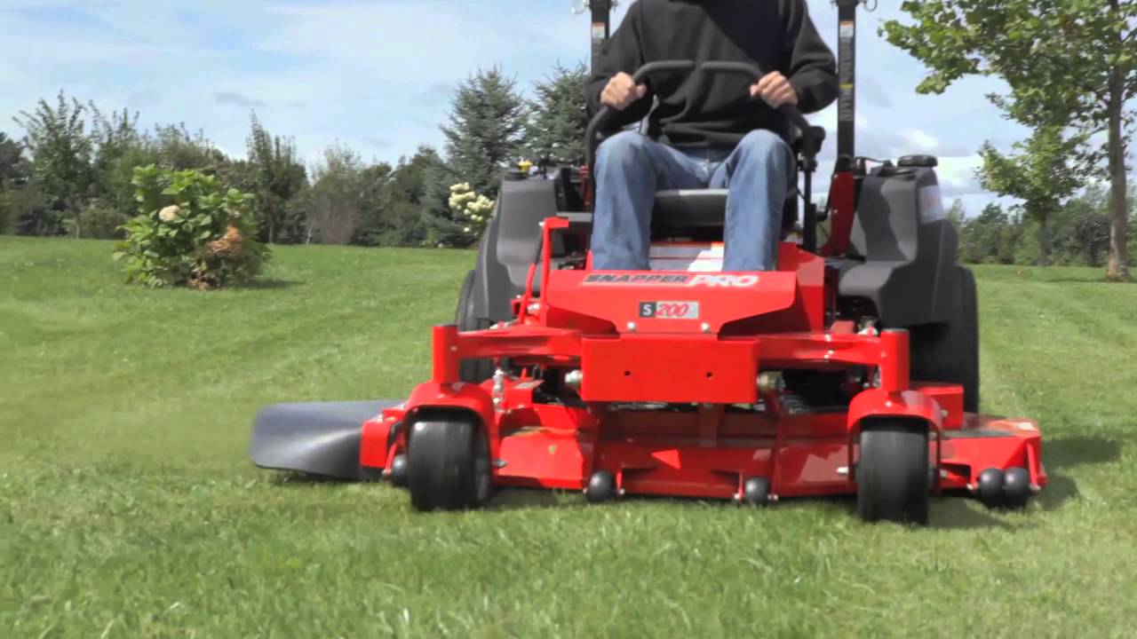 SnapperPro S200xt Commercial ZeroTurn Mower YouTube