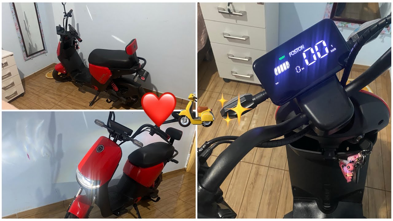 Review motocicleta elétrica foston x15 max, vale a pena?❤️🛵