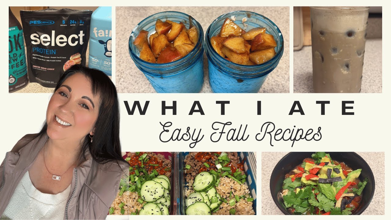 🔥ЧТО Я ЕЛ СЕГОДНЯ 🍁 | Простые осенние рецепты | Высокобелковые, низкобелковые и низкокалорийные б...