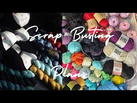 Stash busting more like scrap busting with mostly FREE patterns | Knitting and Crochet