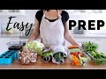 The best way to guarantee healthy eating prep a week of veggies together with me 