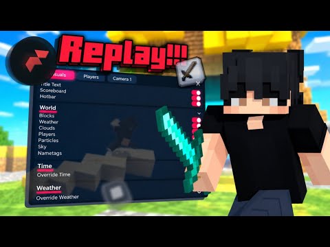 How to use flarial client replay mod on Android 
