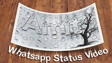 Amit Name Status Video || Amit Status || New WhatsApp status Amit Name