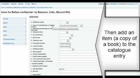 Copy Cataloguing in Koha