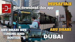 Bus app in Abu dhabi ll which App use in Abu dhabi for Bus   ll Transportservices #Abudhabi screenshot 2