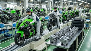 Inside Kawasaki Performance Factory: Hand-Building the Ninja H2R Engine (Full Process)