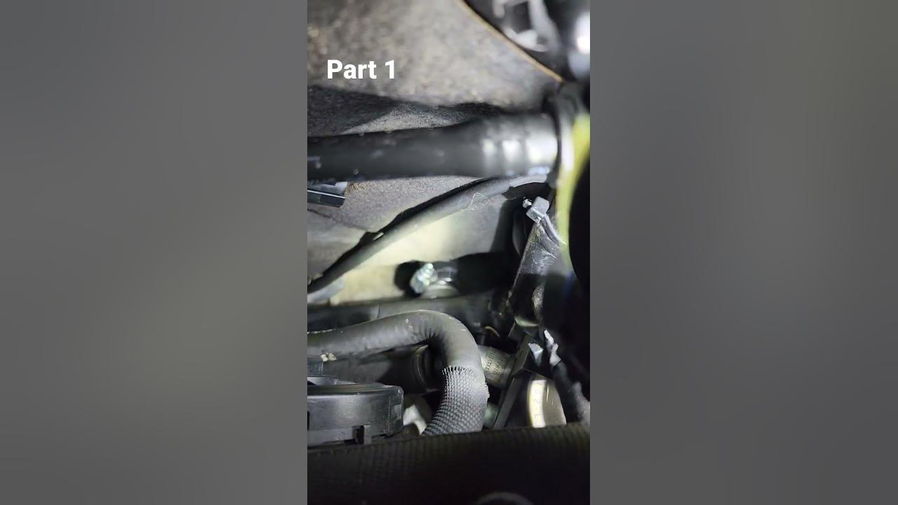 Part 1 2006 Audi S4 coolant leak (heater core hose fitting repair