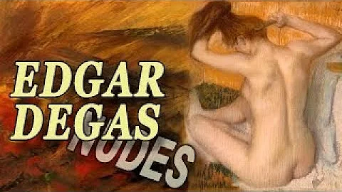 EDGAR DEGAS - French Impressionist Artist (HD)