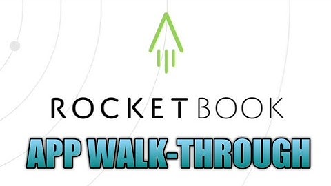 ROCKETBOOK APP SETUP | WALK-THROUGH | HOW-TO | REVIEW