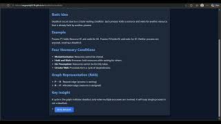 Deadlock Simulator with Graph Visualization | Operating Systems Project | LPU
