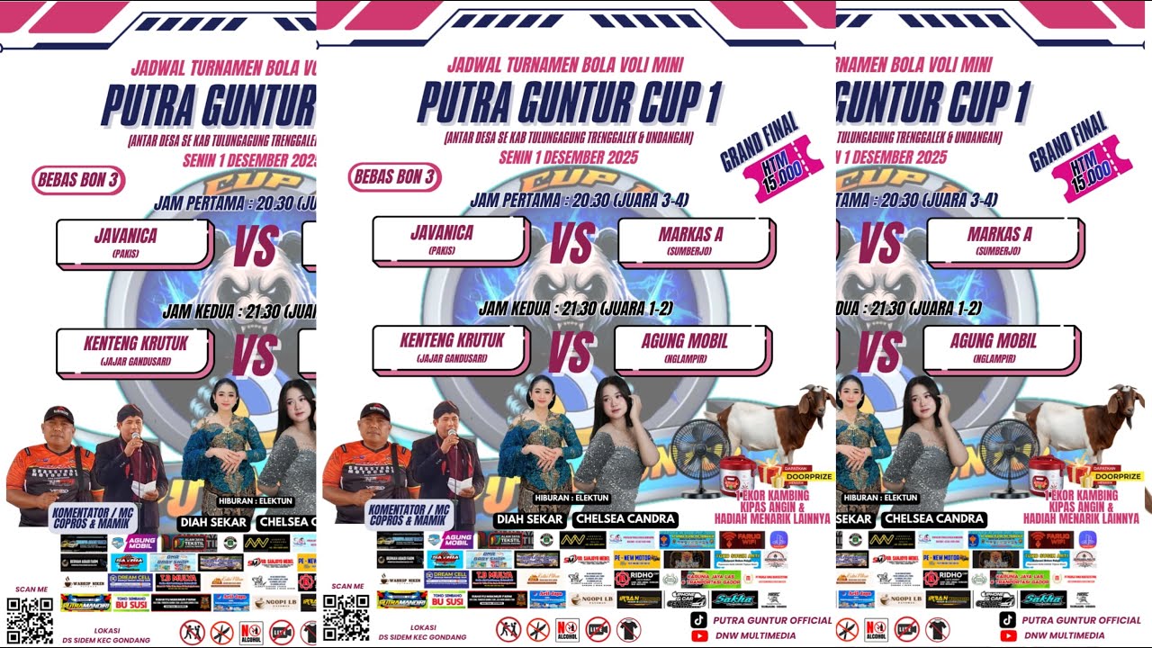 LIVE STREAMING GRAND FINAL BOLA VOLI MINI PUTRA GUNTUR CUP 1