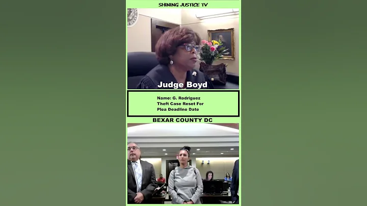 Are You High AND Late for Court? Judge Boyd Deals with Defendant With Apparent Issues