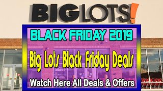 Big Lots Black Friday Deals 2019 - Know The Big Lots Black Friday 2019 Offers
