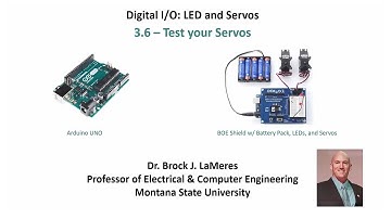 Arduino-Based Robotics: 3.6 -- Connect the BOE Shield