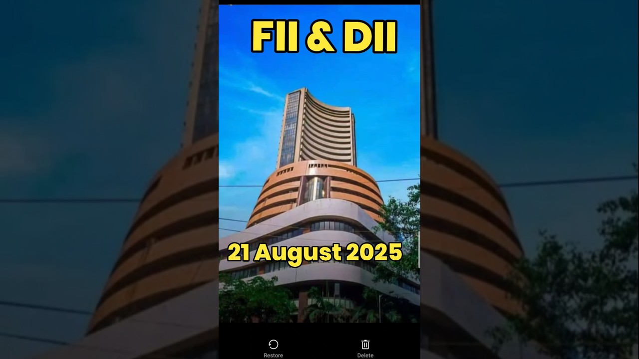 Fll/FPI AND DII Trading Activity on nse || FII AND DII BUY SELL DATA ANALYSIS || 
