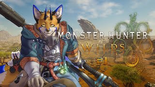 【Monster Hunter Wilds #1】就讓我們在天塹沙原見面吧！【獸人Vtuber／油燈】
