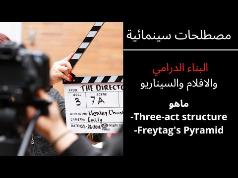 البناء الدرامي والأفلام والسيناريو Three Act Structure Freytag S Pyramid