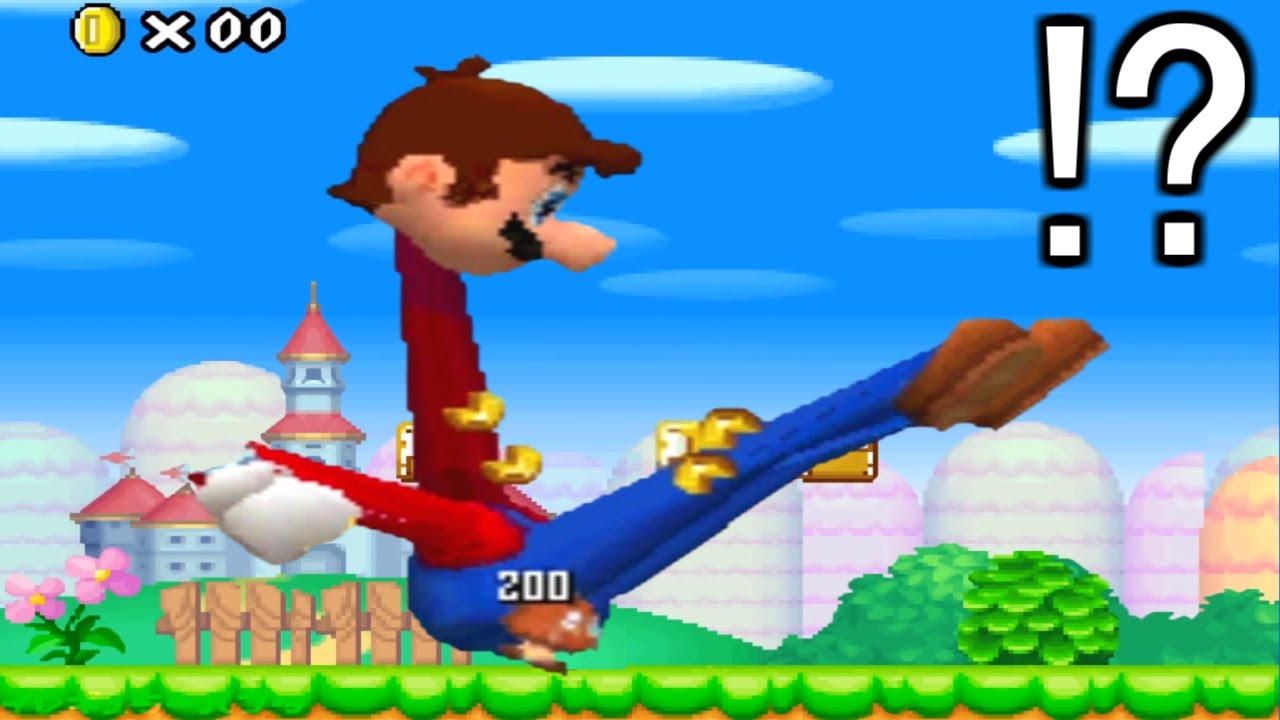 衝撃】マリオDSのバグほぼすべてやってみた実況【後編】 - YouTube