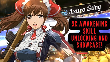 Alicia 3C Awakening Skill Unlocking and Showcase - Langrisser M